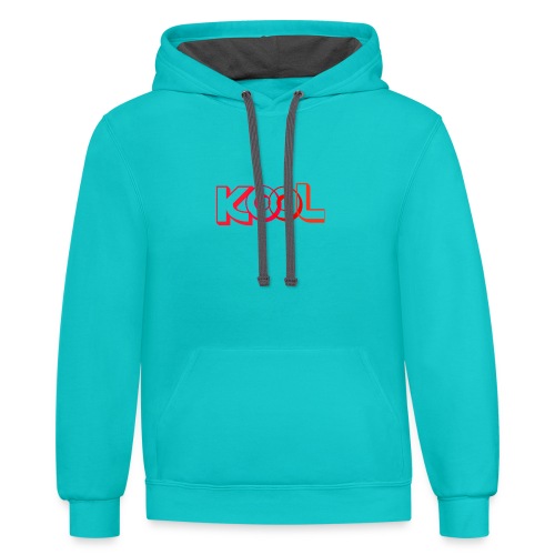 Kool Teens (Kool shirt) - Unisex Contrast Hoodie