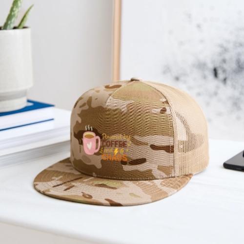 Powered by Coffee and Chaos - Trucker Hat