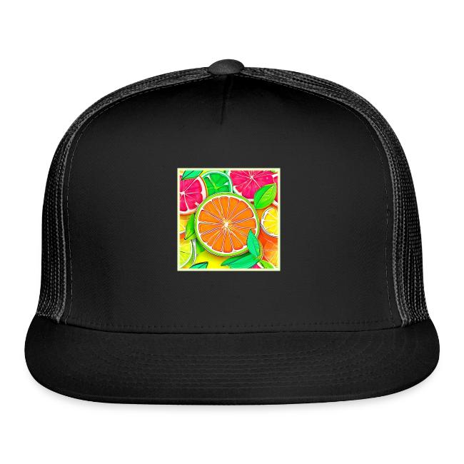 Colorful Citrus Pop Art