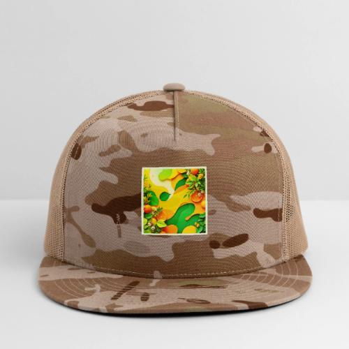 Fresh Citrus Summer Vibes Art - Trucker Hat