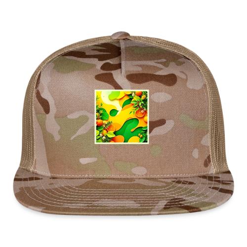Fresh Citrus Summer Vibes Art - Trucker Hat