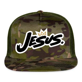 Jesus - Trucker Hat - MultiCam\green - Front