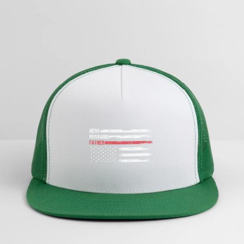 American Best Dad Hero Husband Father - Trucker Hat
