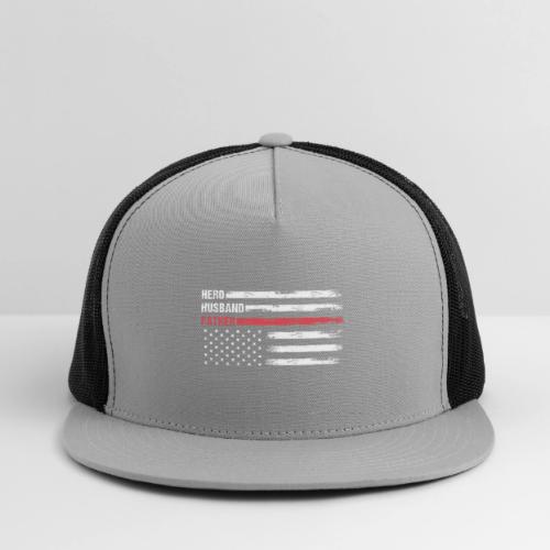 American Best Dad Hero Husband Father - Trucker Hat
