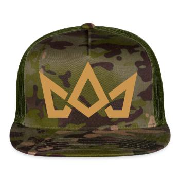 Disciple Factory Logo - Trucker Hat - MultiCam\green - Front