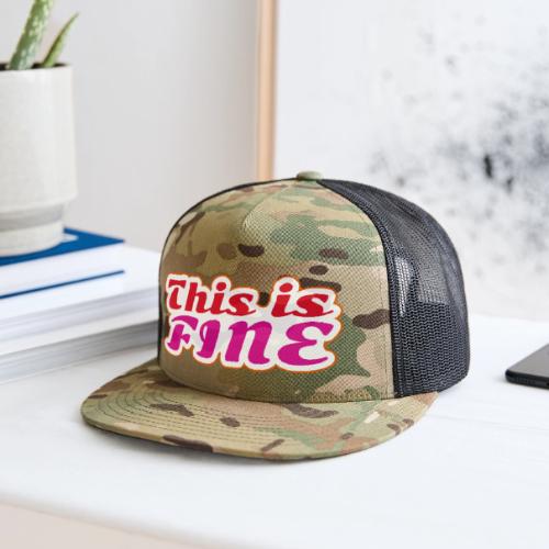 This Is Fine - Trucker Hat