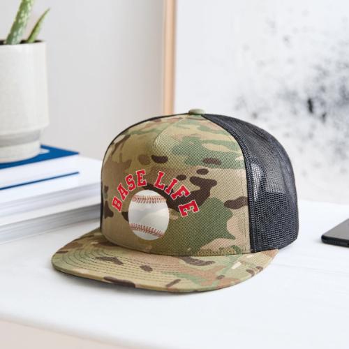 Baseball: Base Life Vibes - Trucker Hat