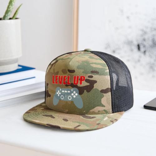 Level Up Gamer Controller Apparel - Trucker Hat