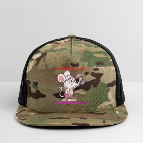 Cheese Lifter 3000 | Funny Gym Rat Mouse tshirt - Trucker Hat
