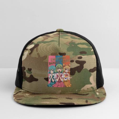 Emotional Damage Squad – Funny Anime Schoolgirl - Trucker Hat