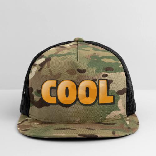Cool 3D Word Design – Bold Chill Style - Trucker Hat