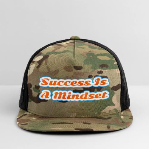 Success Is a Mindset — Motivational Glow Script - Trucker Hat