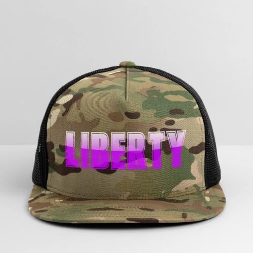 Liberty Typography Graphic Design - Trucker Hat