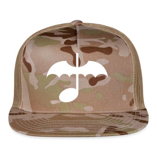 Music Note with Bat Wings - Trucker Hat