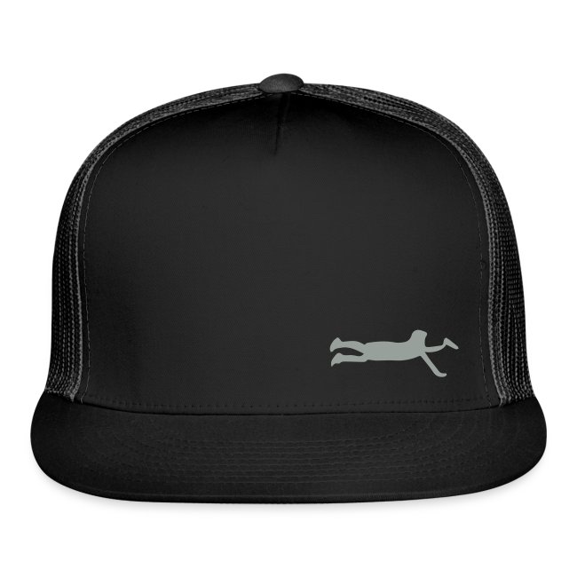 Ultimate Frisbee Hat: Layout Silhouette Hat