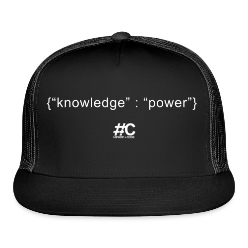 knowledge is the key - Trucker Cap