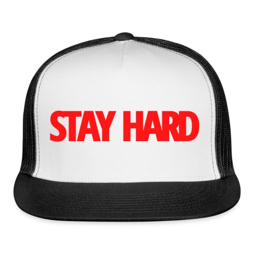 STAY HARD (Red version) - Trucker Cap