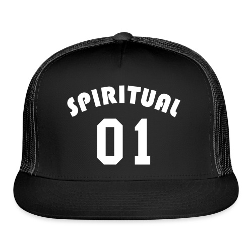 Spiritual 01 - Team Design (White Letters) - Trucker Cap