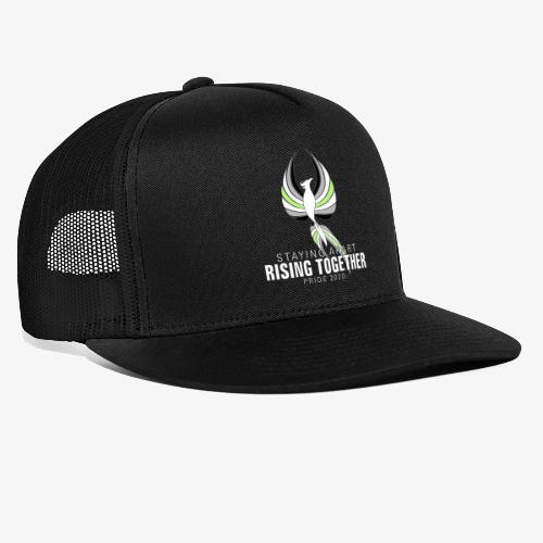 Agender Staying Apart Rising Together Pride 2020 - Trucker Cap