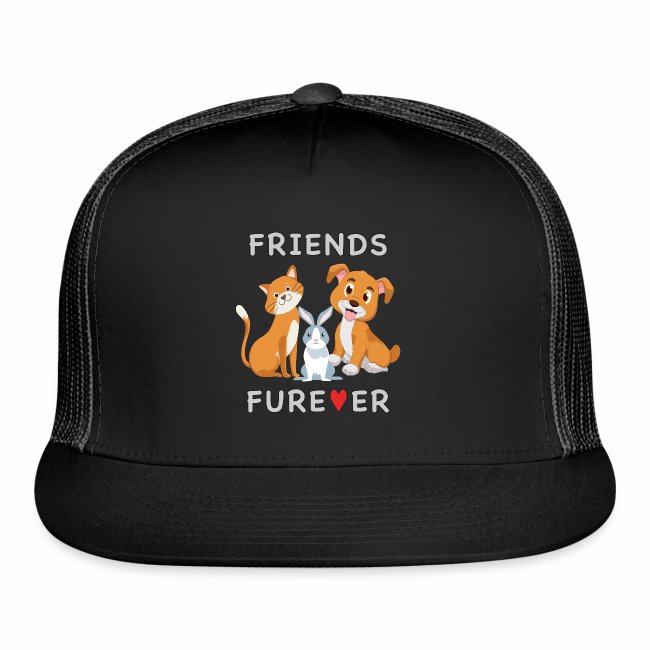Friends Forever BFF Dog Cat Bunny Rabbit Kids Gift