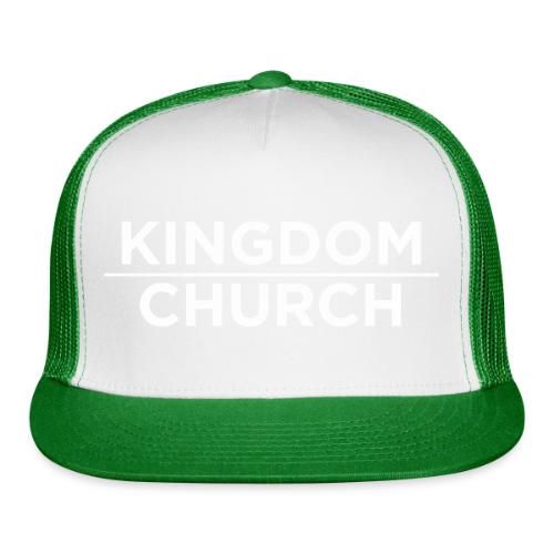 KingdomOverChurchWhite - Trucker Hat