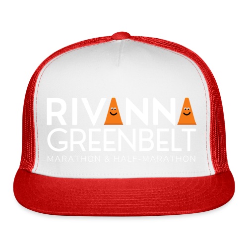 RIVANNA GREENBELT (all white text) - Trucker Cap