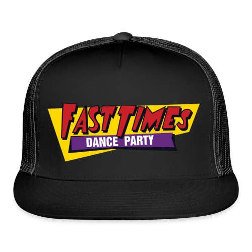FastTimes LARGE logo_1 - Trucker Cap