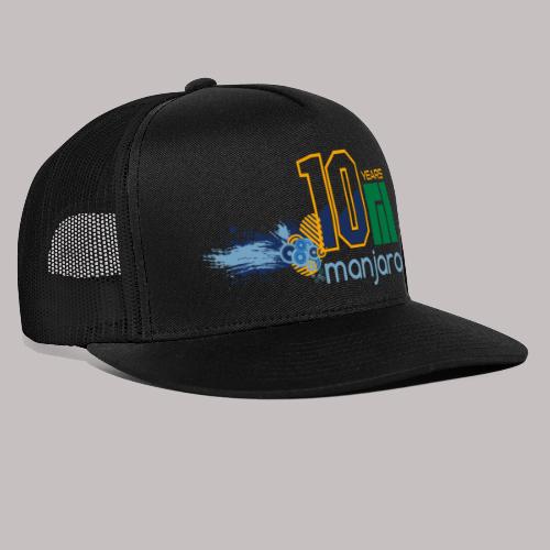Manjaro 10 years splash colors - Trucker Cap