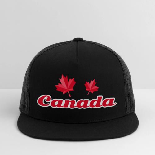 Canada with two maple leaves - Trucker Hat