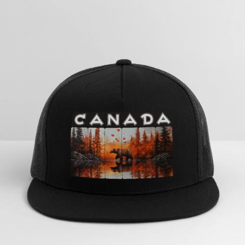 Canada Wilderness Art - Trucker Hat