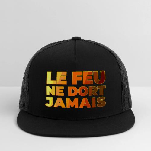 Fire never sleeps - Trucker Hat