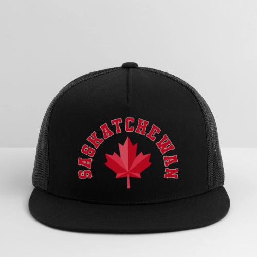 Saskatchewan with maple leaf - Trucker Hat