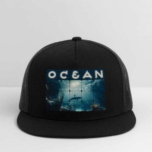 Ocean: Dolphin’s Serenity - Trucker Hat
