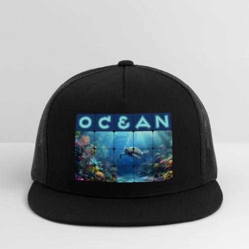 Ocean: Turtle Drift - Trucker Hat