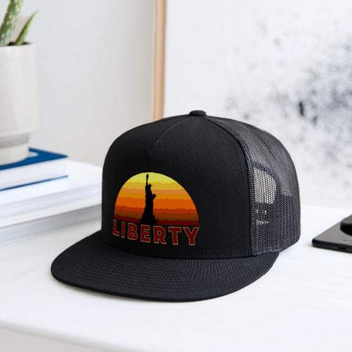 USA: Sunset Liberty Bold - Trucker Hat