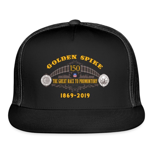 Golden Spike Color UP Logo - Trucker Cap