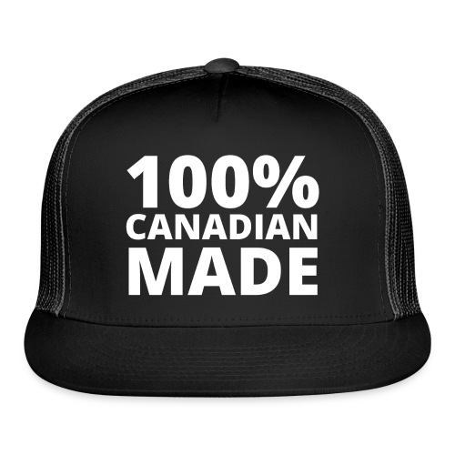 100% CANADIAN MADE White version - Trucker Cap