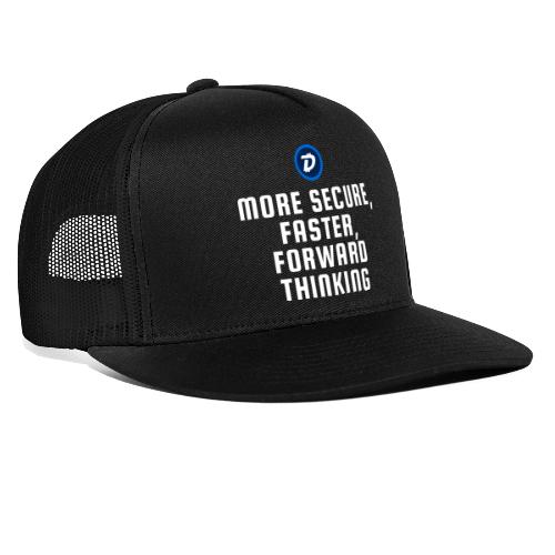 Digibyte. More secure, faster, forward thinking - Trucker Cap