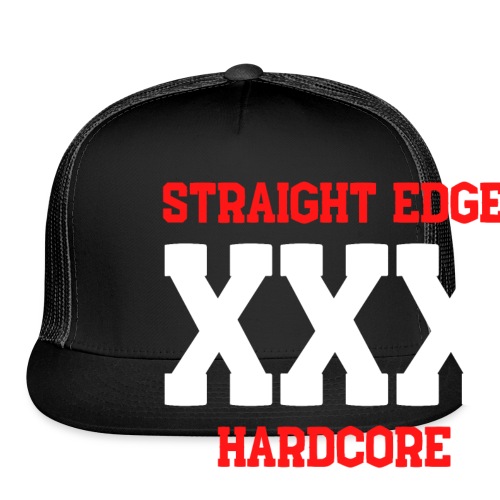 Straight Edge XXX Hardcore - Trucker Cap