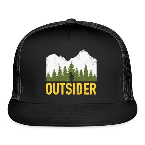 Outsider cutout - Trucker Cap
