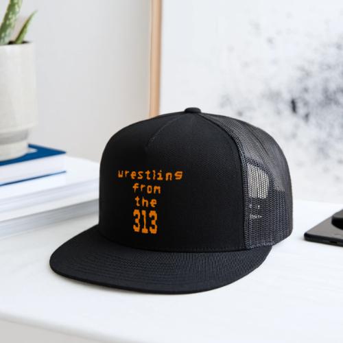 Wrestling from the 313 (orange) - Trucker Hat