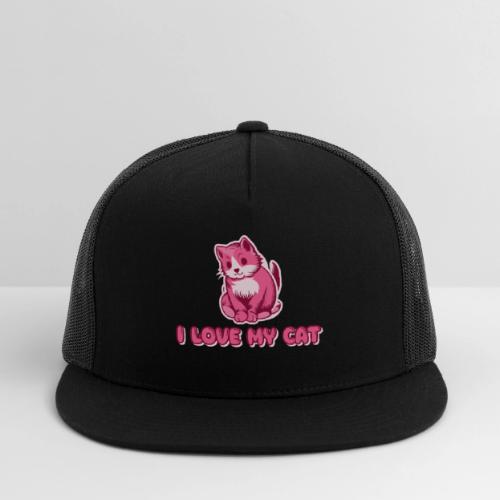 I love my cat - Trucker Hat