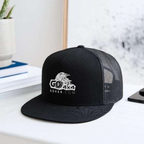 go bw white text - Trucker Hat