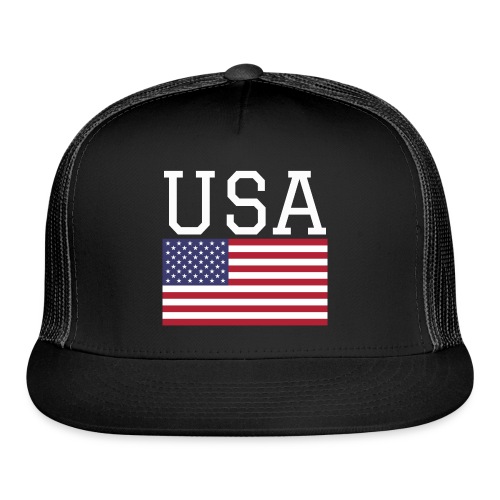 USA American Flag - Trucker Cap