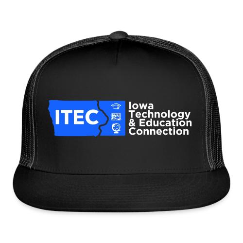 ITEC IconsWhiteText - Trucker Hat