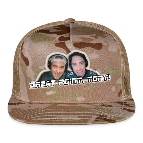 GREAT POINT, TONY! (with glow) - Trucker Hat
