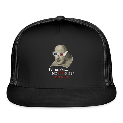 Shakespeare Bard-Code Logo (dark) - Trucker Hat