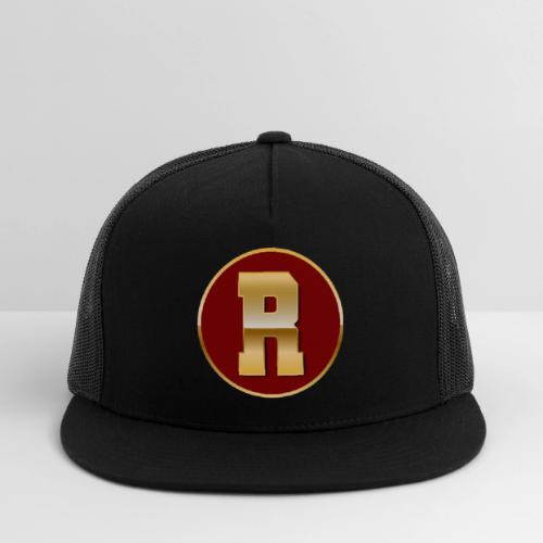 Letter R – Capital Varsity Alphabet Monogram - Trucker Hat