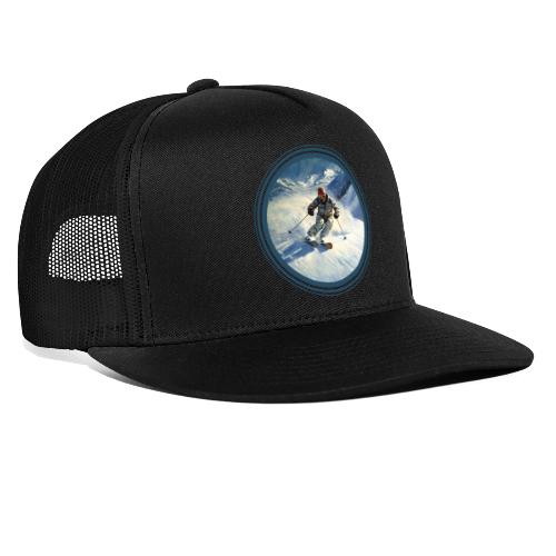 Skiing Power Moves - Trucker Hat