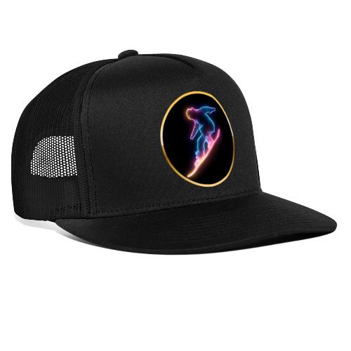 Snowboarding: Neon Snow Drift - Trucker Hat